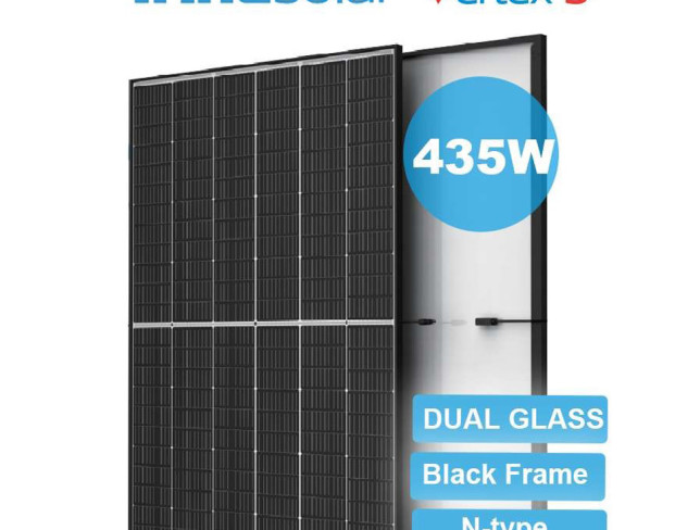 Trina Solar 435W Monocrystalline Photovoltaic Panels Dual Glass Photo